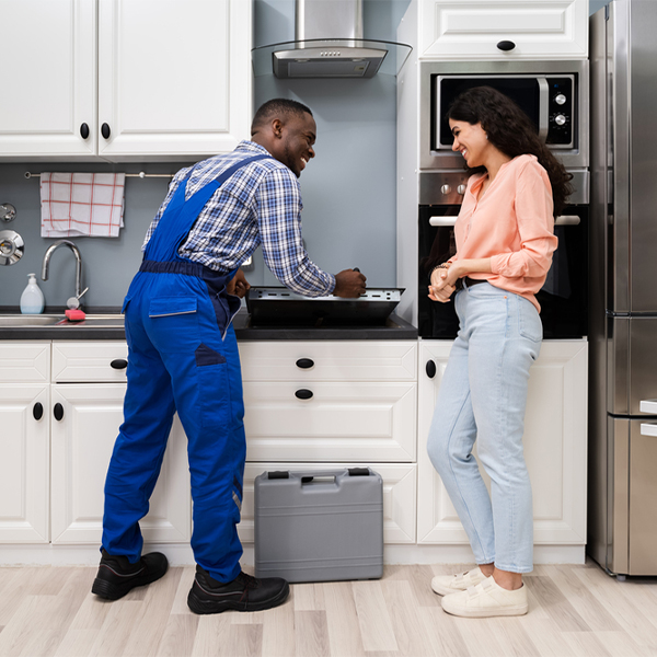 can you provide an estimate for cooktop repair before beginning any work in Holabird South Dakota